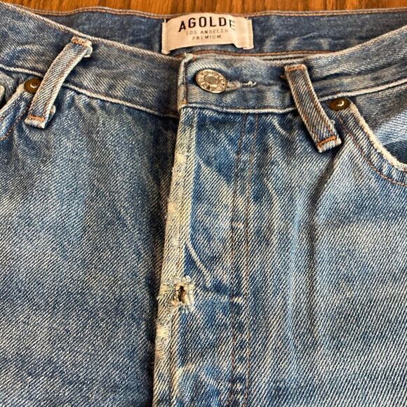 Agolde Jeans/Agolde Feel Good Classic High Rise Jeans Size 26 - Picture 7 of 12